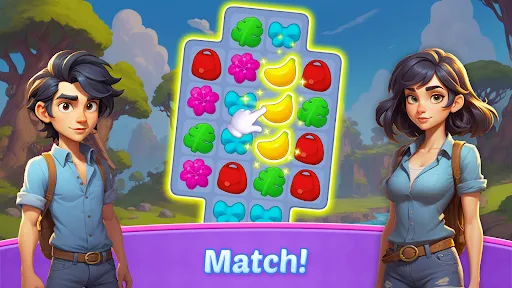 Скриншот 1 — Epic Match: Mind Relaxing Game