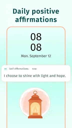 Скриншот 1 — SELF - Positive affirmations