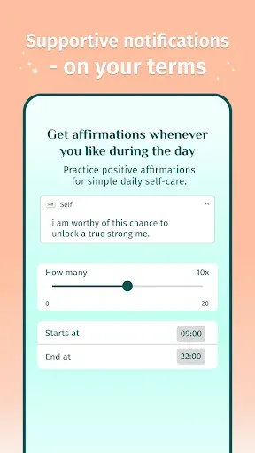 Скриншот 5 — SELF - Positive affirmations