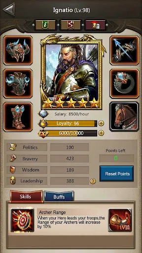 Скриншот 6 — Empire War: Age of Heroes