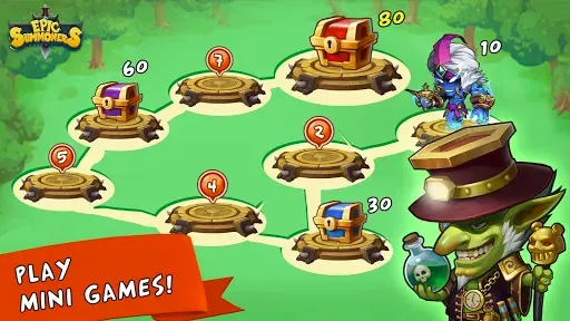 Скриншот 2 — Epic Summoners: праздная игра