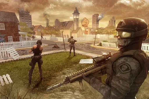 Скриншот 1 — Zombie Frontier 3: зомби FPS