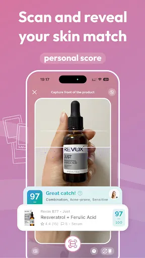 Скриншот 2 — FeelinMySkin Skincare Routine