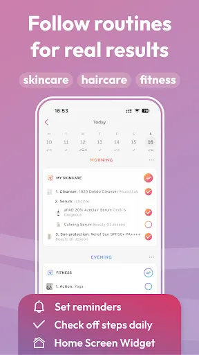 Скриншот 3 — FeelinMySkin Skincare Routine