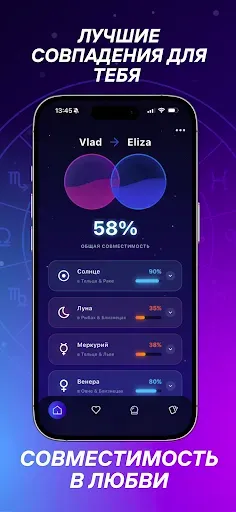 Скриншот 2 — Astroscope: Гид по Астрологии
