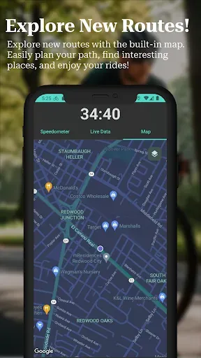 Скриншот 4 — GPS Велокомпьютер