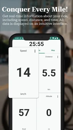 Скриншот 5 — GPS Велокомпьютер