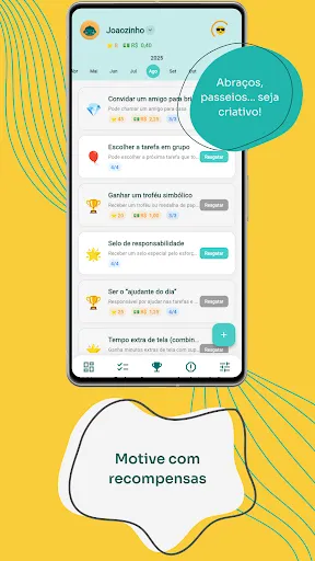 Скриншот 5 — Feito! - Tarefas em Família