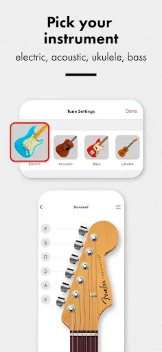 Скриншот 3 — Fender Guitar Tuner