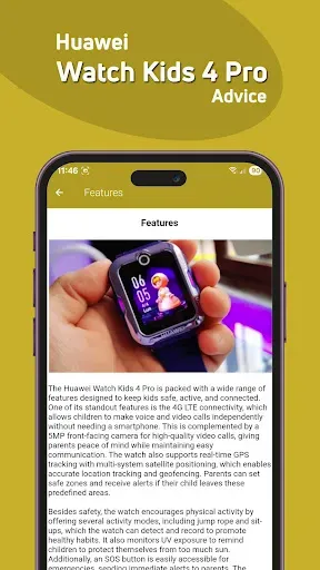 Скриншот 3 — Huawei Watch Kids 4 Pro Advice