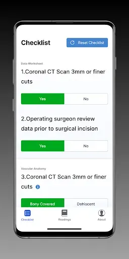 Скриншот 7 — Sinus Surgery CT Checklist