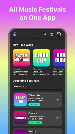 Скриншот 1 — Festival Dust: Music Festivals