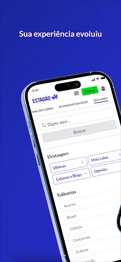Скриншот 1 — Estadão Notícias