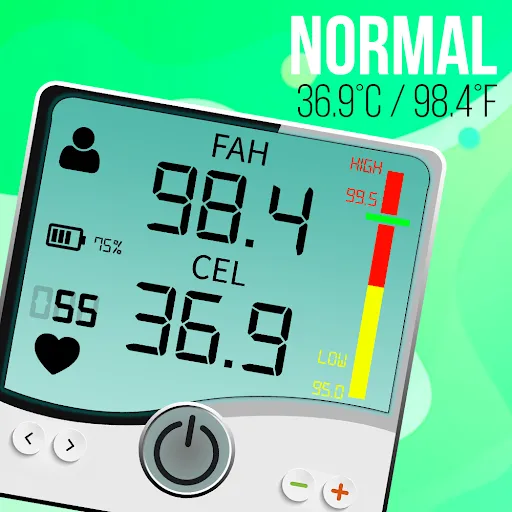 Скриншот 1 — Body Temperature Fever Thermo