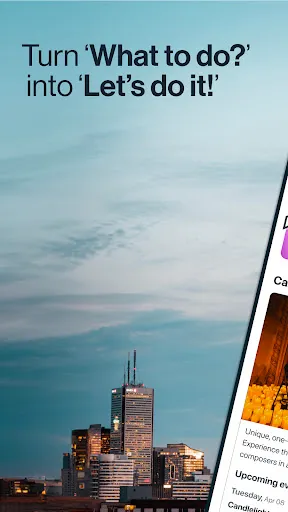 Скриншот 1 — Live Your City by Fever Events