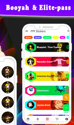 Скриншот 3 — FFF FF Stickers - WAStickerApp