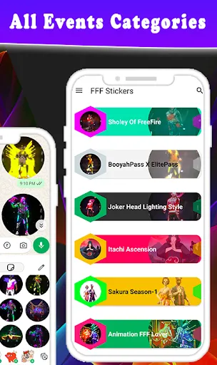 Скриншот 6 — FFF FF Stickers - WAStickerApp