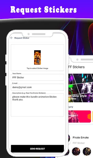Скриншот 8 — FFF FF Stickers - WAStickerApp