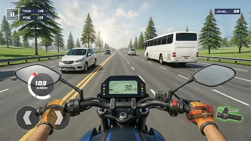 Скриншот 3 — Rider 3D: Гонки на мотоциклах