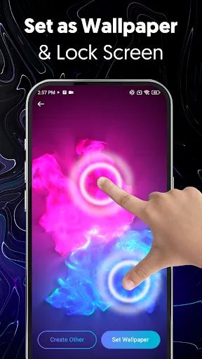 Скриншот 6 — Fluid Wallpaper: Magic Fluids