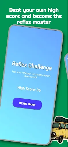 Скриншот 1 — TapRush – Reflex Challenge