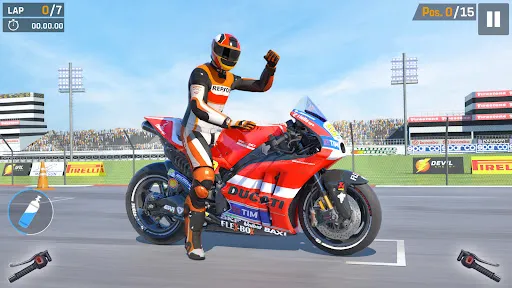 Скриншот 4 — GT Bike Racing: Moto Bike Game