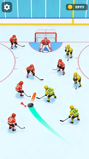 Скриншот 1 — Frozen Arena: Ice Hockey Game