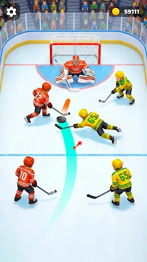 Скриншот 3 — Frozen Arena: Ice Hockey Game