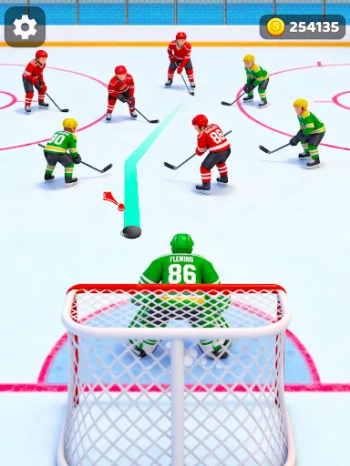 Скриншот 8 — Frozen Arena: Ice Hockey Game