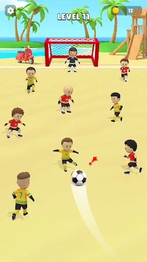Скриншот 1 — Sling Star: Flick Soccer Game
