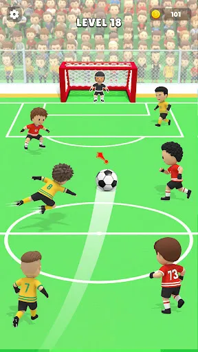 Скриншот 2 — Sling Star: Flick Soccer Game