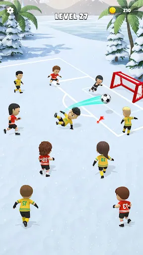 Скриншот 3 — Sling Star: Flick Soccer Game