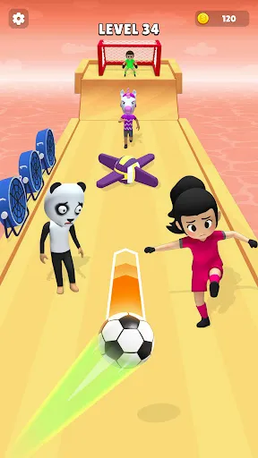 Скриншот 4 — Sling Star: Flick Soccer Game