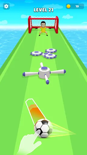 Скриншот 8 — Sling Star: Flick Soccer Game
