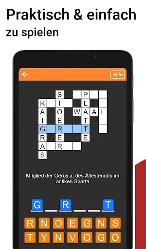 Скриншот 5 — Kreuzworträtsel Deutsch