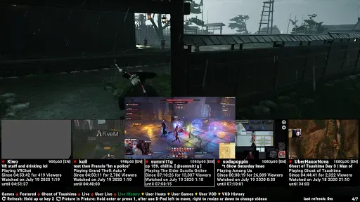 Скриншот 2 — SmartTV Client for Twitch