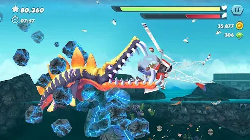 Скриншот 6 — Hungry Shark Evolution: акула