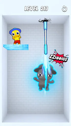 Скриншот 6 — Spring Spear: Aim & Snap