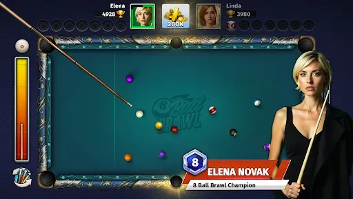 Скриншот 2 — 8 Ball Brawl: Pool & Billiards