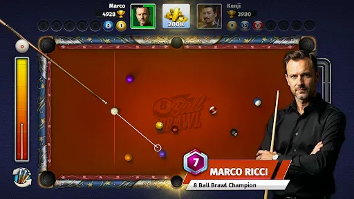 Скриншот 3 — 8 Ball Brawl: Pool & Billiards