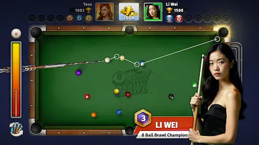 Скриншот 4 — 8 Ball Brawl: Pool & Billiards
