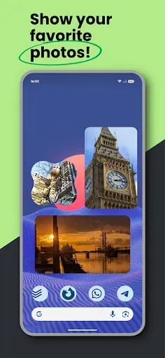 Скриншот 1 — Material Photo Widget