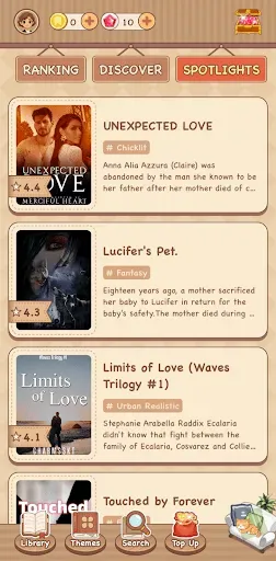 Скриншот 2 — MeowFic-Read What You Love