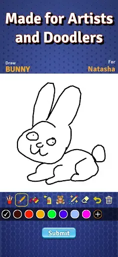 Скриншот 1 — Draw With Buddies Multiplayer