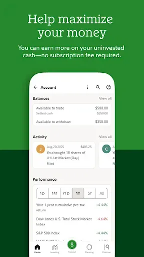 Скриншот 4 — Fidelity Investments