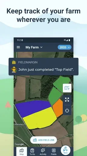 Скриншот 1 — fieldmargin: manage your farm