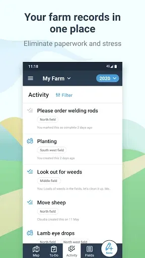 Скриншот 2 — fieldmargin: manage your farm