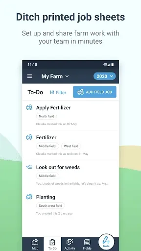 Скриншот 4 — fieldmargin: manage your farm