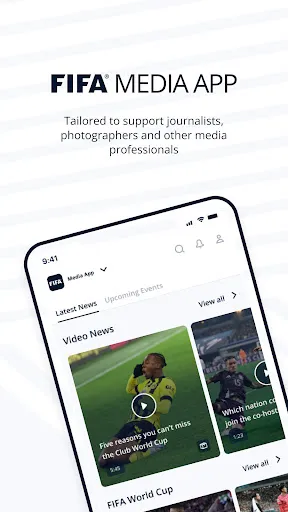 Скриншот 1 — FIFA Media App
