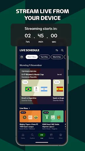 Скриншот 3 — FIFA+ Stream Live Football TV